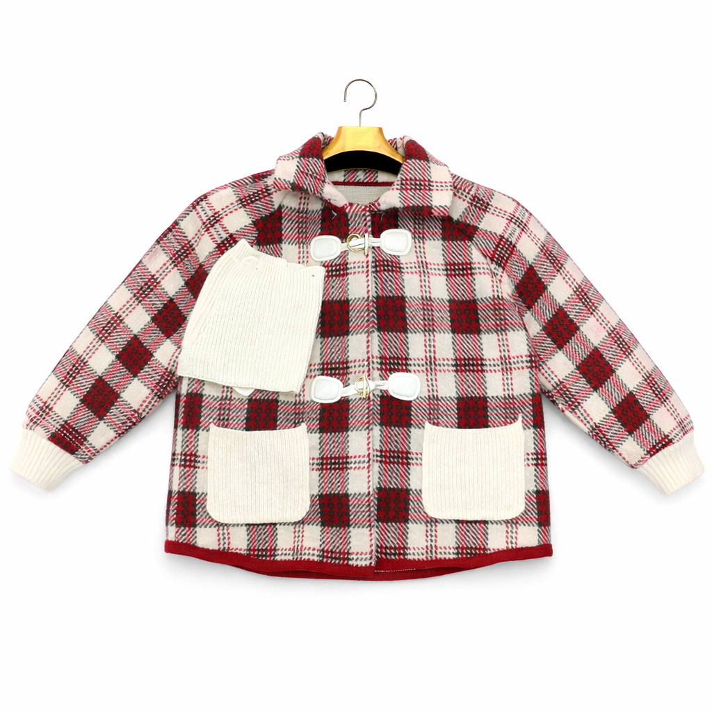 Western Short Dress with Black & Pearl Collar and Pearl Rhinestone Detail – Black & Orange