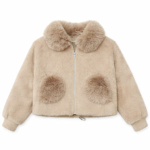 Women’s Western Faux Fur Jacket | Stylish Winter Outerwear | Solid Color
